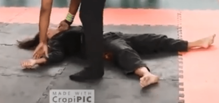 Choked Out In Jiujitsu
