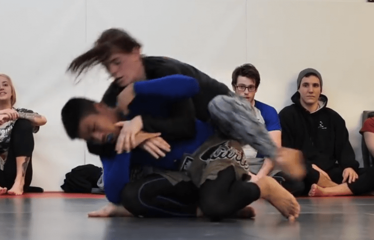 Girl manhandles a Guy