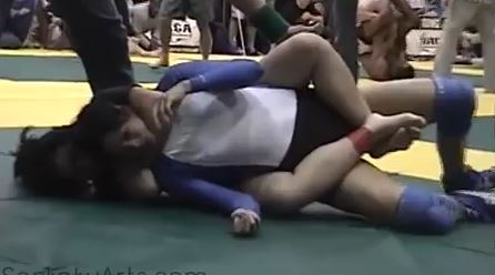 Choked Out in JiuJitsu