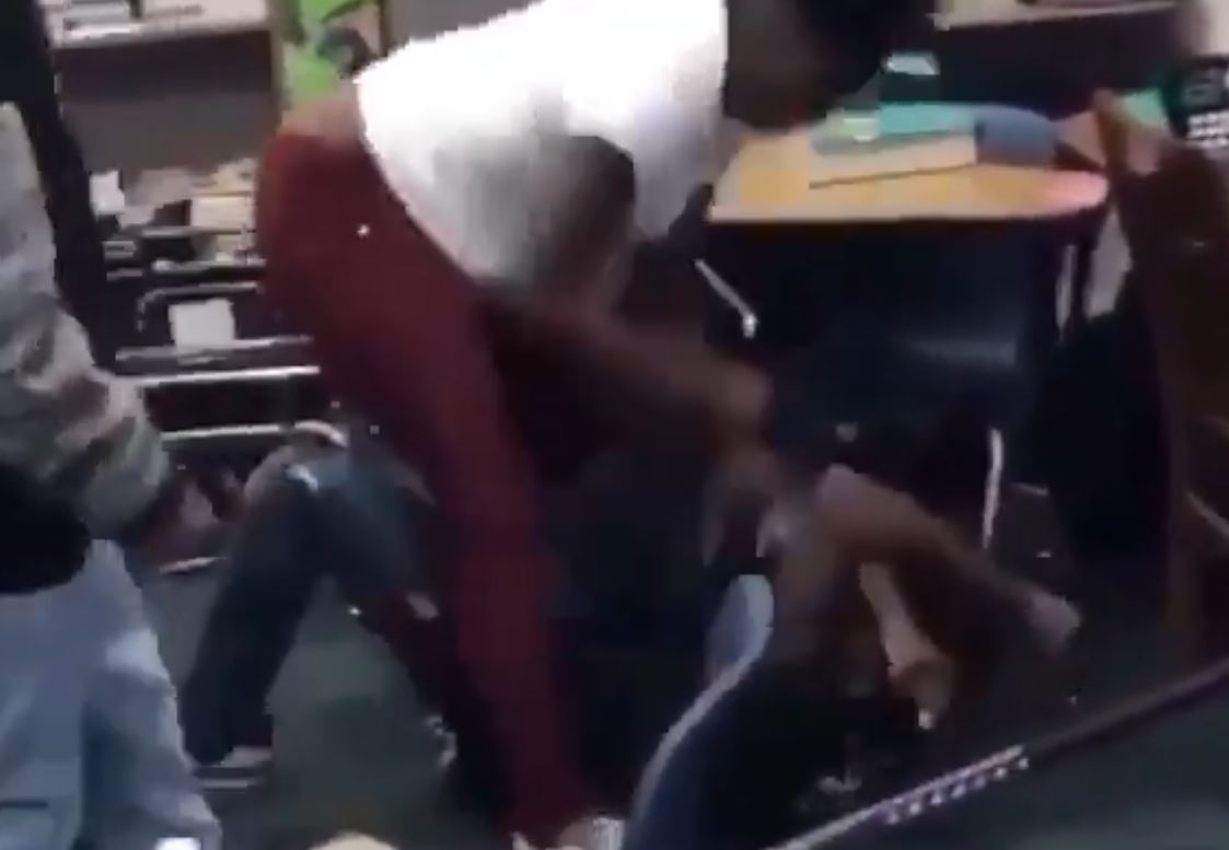 Girl Beat Up a Guy