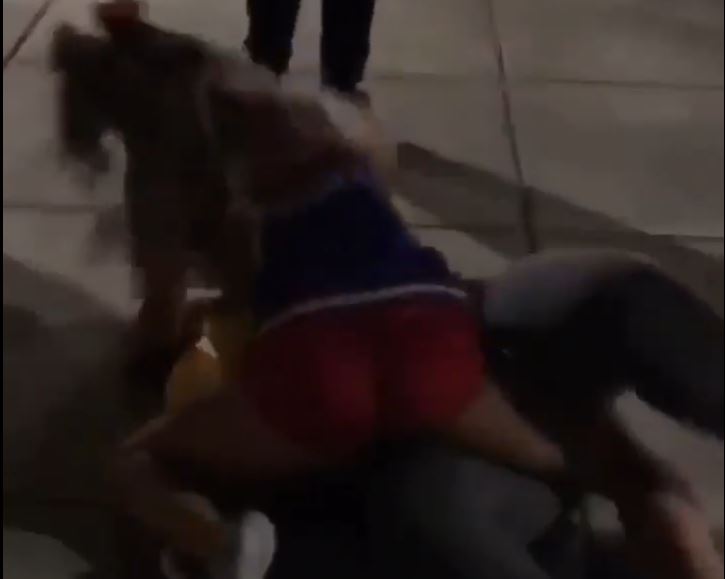 White Girl Beat Up Black Girl