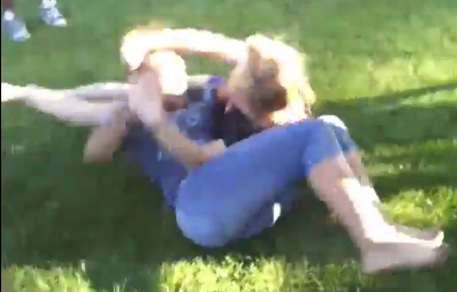 White Girl Beat Up Black Girl