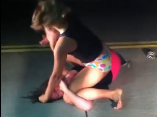 One Sided Girlfight Beatdown