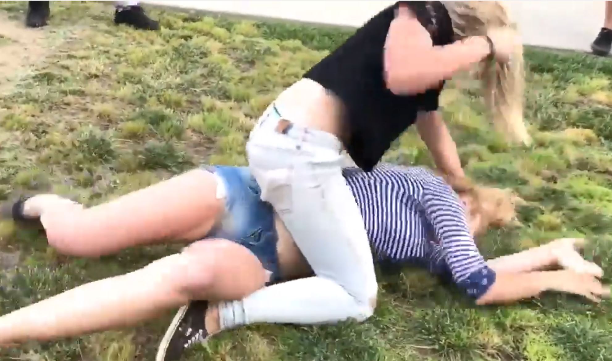 Small Girl Beat Up Big Girl