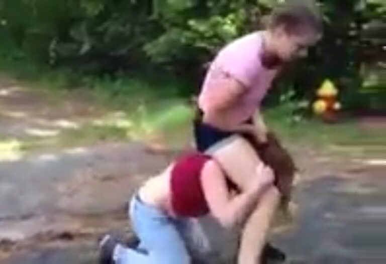 Girl fight humiliation