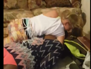 Small Girl Taps Out Big Girl