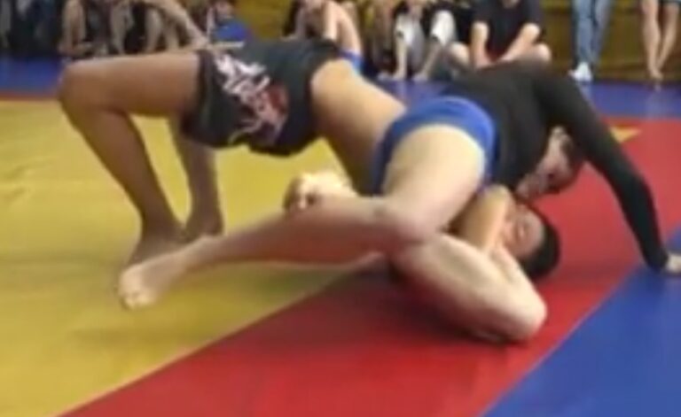 Male vs female submission grappling