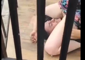 Facesitting Domination In a Street Fight