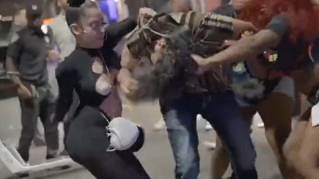 Women Beat up a Man — Male vs Female
