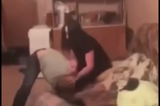 Girlfriend Beat Up Boyfriend