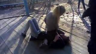 Real Girl Fight Facesitting Humiliation