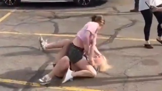 Girl Fight One Sided Beatdown