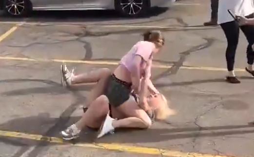 Girl Fight One Sided Beatdown