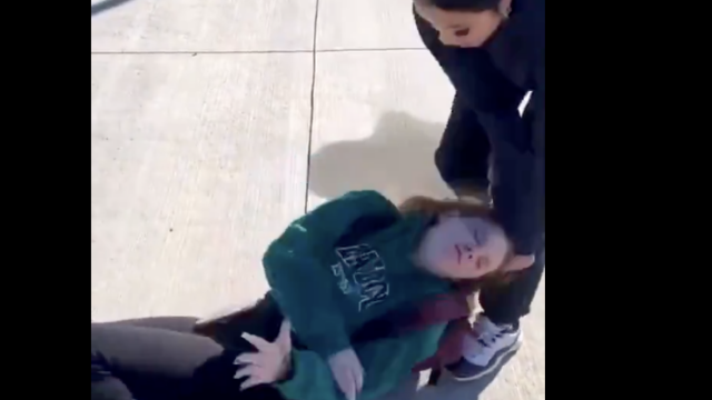 One Sided Girl Fight Beatdown